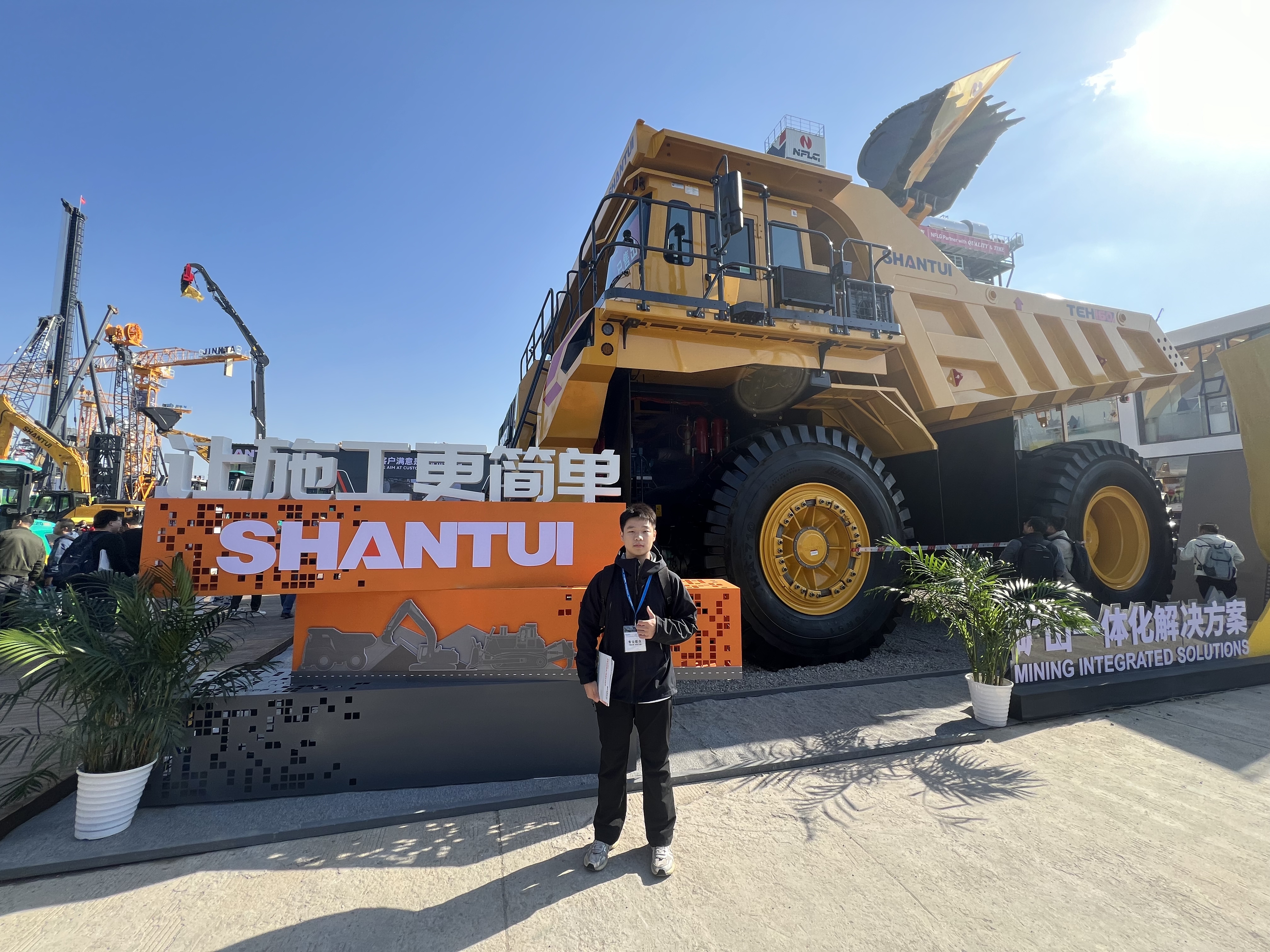 Bauma sərgisində idik