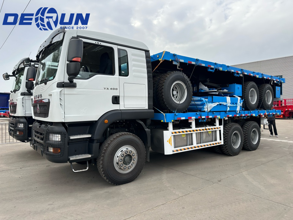 Üç dəst Howo TX 400 at gücünə qoşqu Somaliyə göndəriləcək