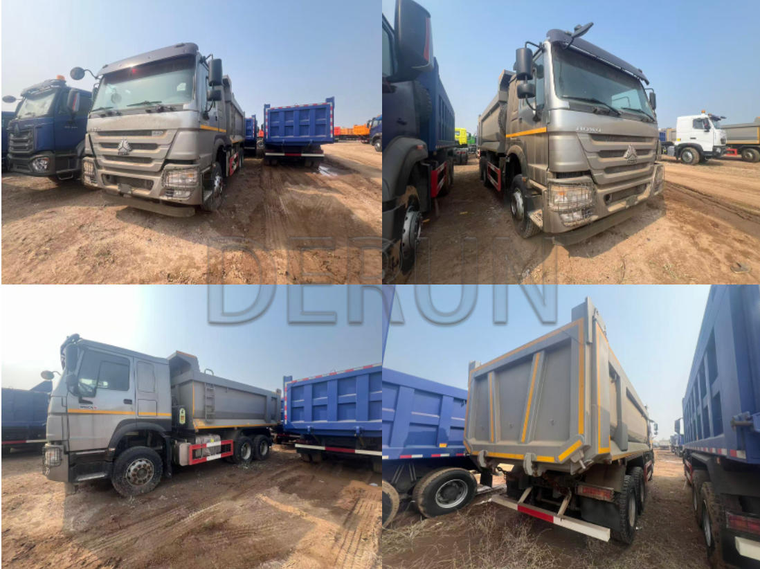 SINOTRUK HOWO 6x4 Damperli yük maşını Əlcəzairə Uğurla Göndərilib