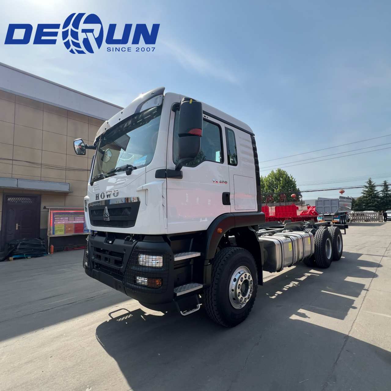 Sinotruk Howo 6x4 TX, Efiopiya üçün yük maşını