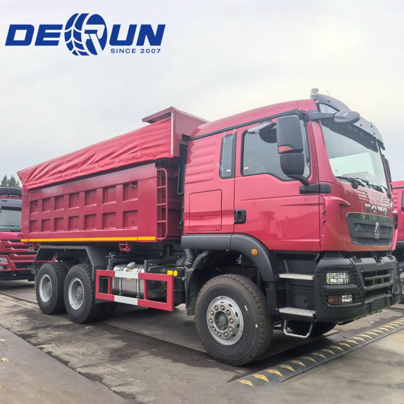 Sinotruk Howo TX 6x4 336HP Efiopiya və Cibuti üçün yük maşını
