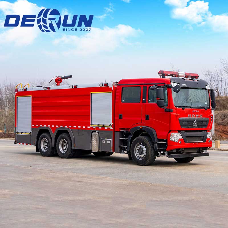 Sinotruk Howo 6x4 yanğınsöndürmə maşını